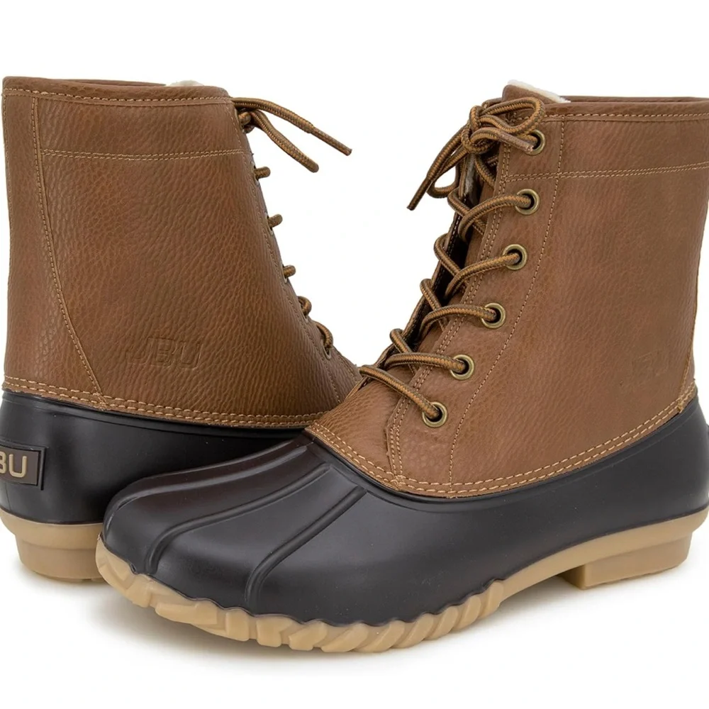 NWT JBU TAN Men's Maine Duck Waterproof Boot,‎